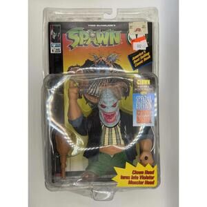 1994 Spawn Series 1 Clown Action Figure Special Edition Comic NEW Todd McFarlane